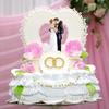 Cake Toppers Dolls Bride and Groom Figurines Funny Casamento Wedding Cake Toppers Stand Topper Decoration Supplies