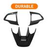 3Pcs Carbon Fiber Color Steering Wheel Cover Fit For Ford Focus ST RS 2015-2017