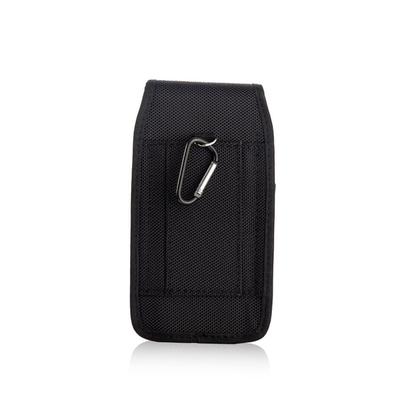 Xsmax Oxford Cloth Nylon Fabric Belt Bag XR Vertical 130000-Energy Men's Leather Case Universal for Mobile Phone Waist
