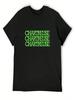Chartresue Chartreuse Chartreuse Color T-Shirt Customs Summer Tops Clothes For Unisex