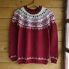 Women's Round Neck Colour Blocked Loose Fit Fashion Pullover Knitwear Luxurious Relaxed-fit Slimming and Versatile Top