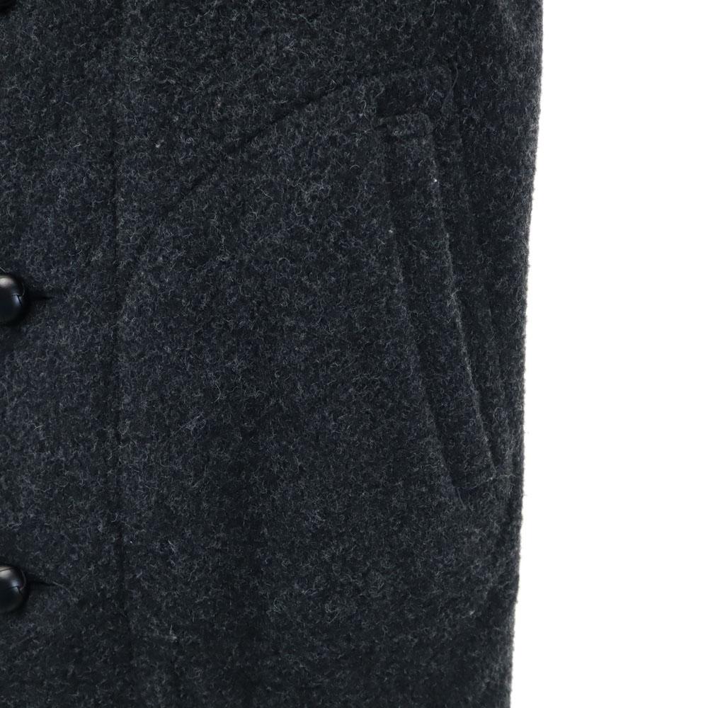 Danton made in Japan Wool Mossa Long coat 34 Charcoal gray Women Used