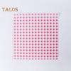 100Pcs Fried Food Papers Non-Stick Multipurpose Plaid Pattern Convenient Absorbent Papers Burgers Fried Food Basket Liners