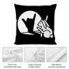 Funny Rabbit Hand Shadow Cushion Cover Soft Plush Fabric DoubleSided Printed Cushion Covers for All Seasons Modern Home Decor