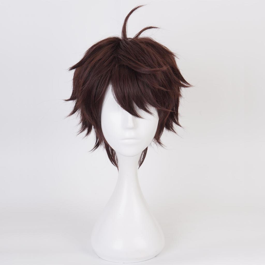 Oikawa Tooru Cosplay Wig, Full Wig with Wig Net, Heat-Resistant, Perfect for Disguise, Costumes, Christmas, Halloween, Cultural Festivals, School Fest