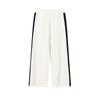 Heritage Fashion Simple Retro Classic Daily Versatile Comfortable Knitted Casual Pants Women Bottoms Cloud-Mushroom-White F11W618602FWT