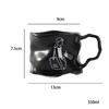 Creative Ceramic Irregular Mug Pair Simple Couple Cup Gift Office Coffee Cup Breakfast Milk Tea Cup