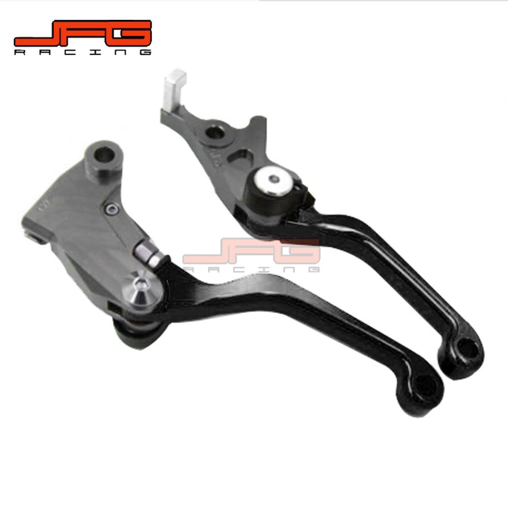 CNC Aluminum Bull Horn Brake & Clutch Lever for KLX125/150/250 Off-Road Motorcycles