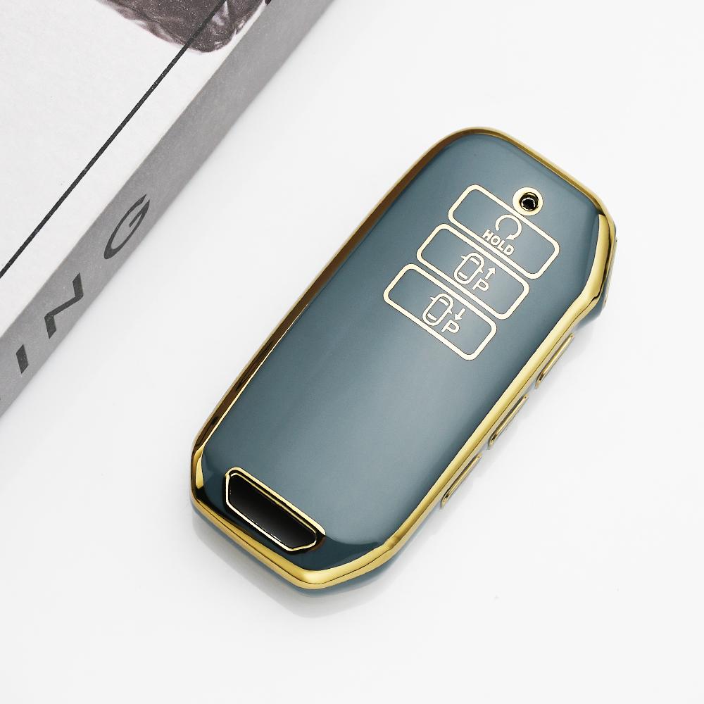 Auto Shell Fob For Kia Sportage Niro Hybrid Sorento Mq4 Ev6 Gt-Line K8 V6 7 Buttons Tpu Car Key Case Cover
