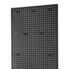 Metalen Pegboard Displaystandaard met een Plaat, Pegboard Panelen, Staande Pegboard Display, Displayrek voor Handwerkbeurzen, Kunstdisplay