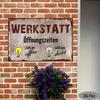 Vintage Metal Wall Art Industrial Decor with LED Light