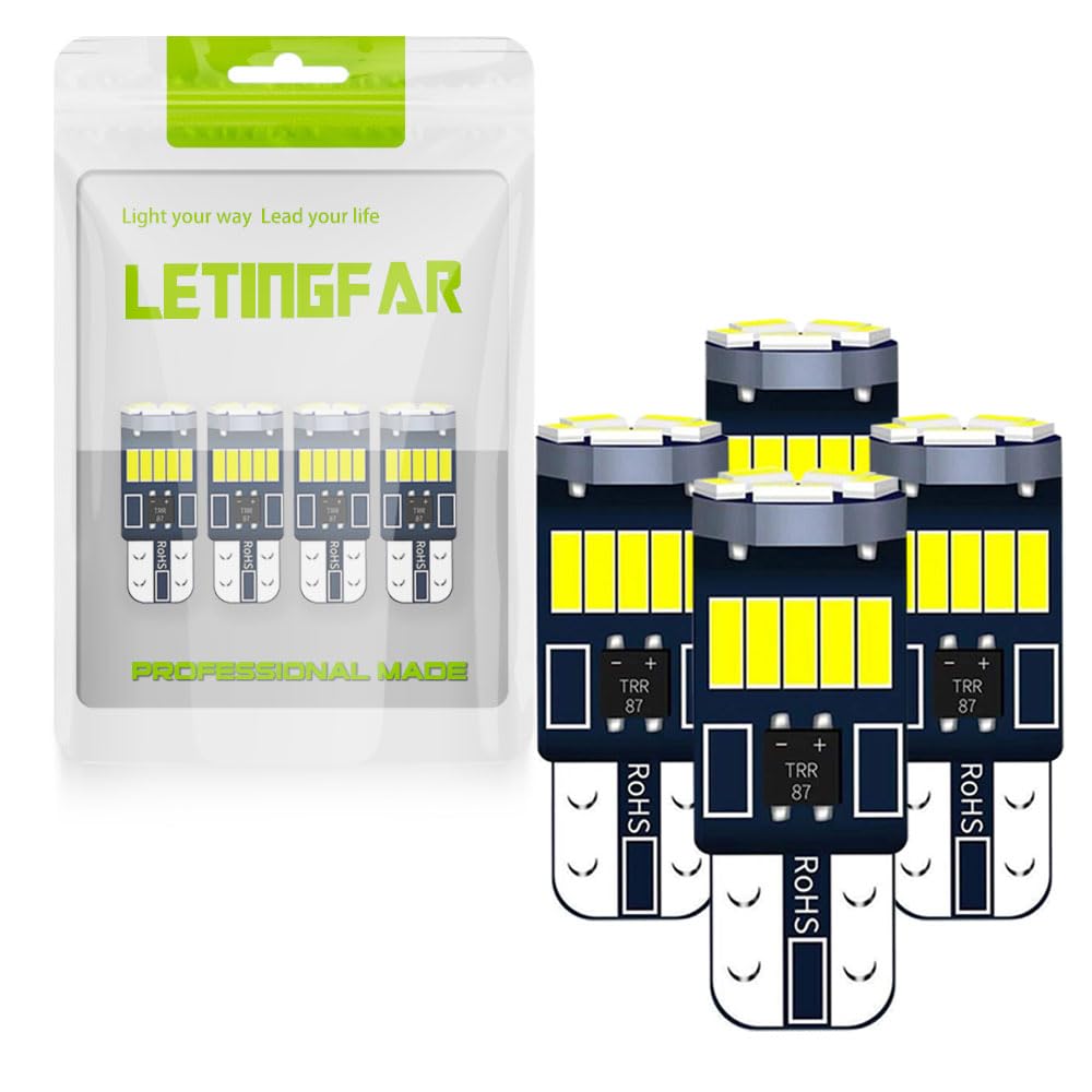 

T10 LED White Explosive Light Position Lamp, T10 LED, Built-in Canceller, 5W, 15 Pcs, белый