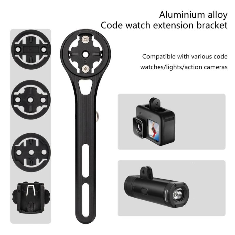 Bicycles Computer Extension Holder Base Bicycles Computer Extended Mount Adjustable Mount Cycling Computer Mount Base