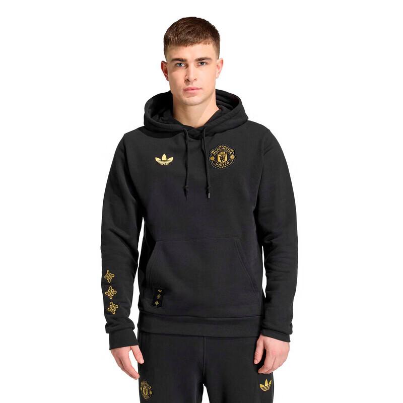 Adidas Men s Manchester United Chinese Knot Football Hoodie M