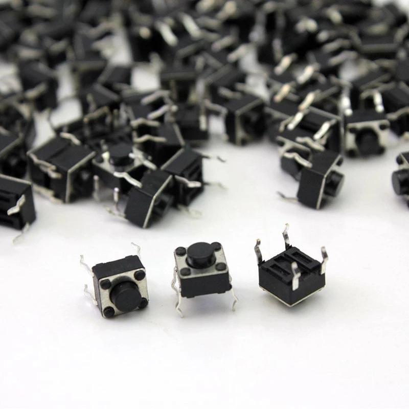 6*6*4.3MM/6*6*5MM Press the button lightly Micro Switch switch Button Switch