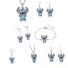Lilo Stitch Fashion Jewelry Alloy Chain With Rhinestones For Casual Gift