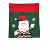 Snowman Christmas Chair Cover Elk Santa Claus Chair Back Cover  Office Banquet