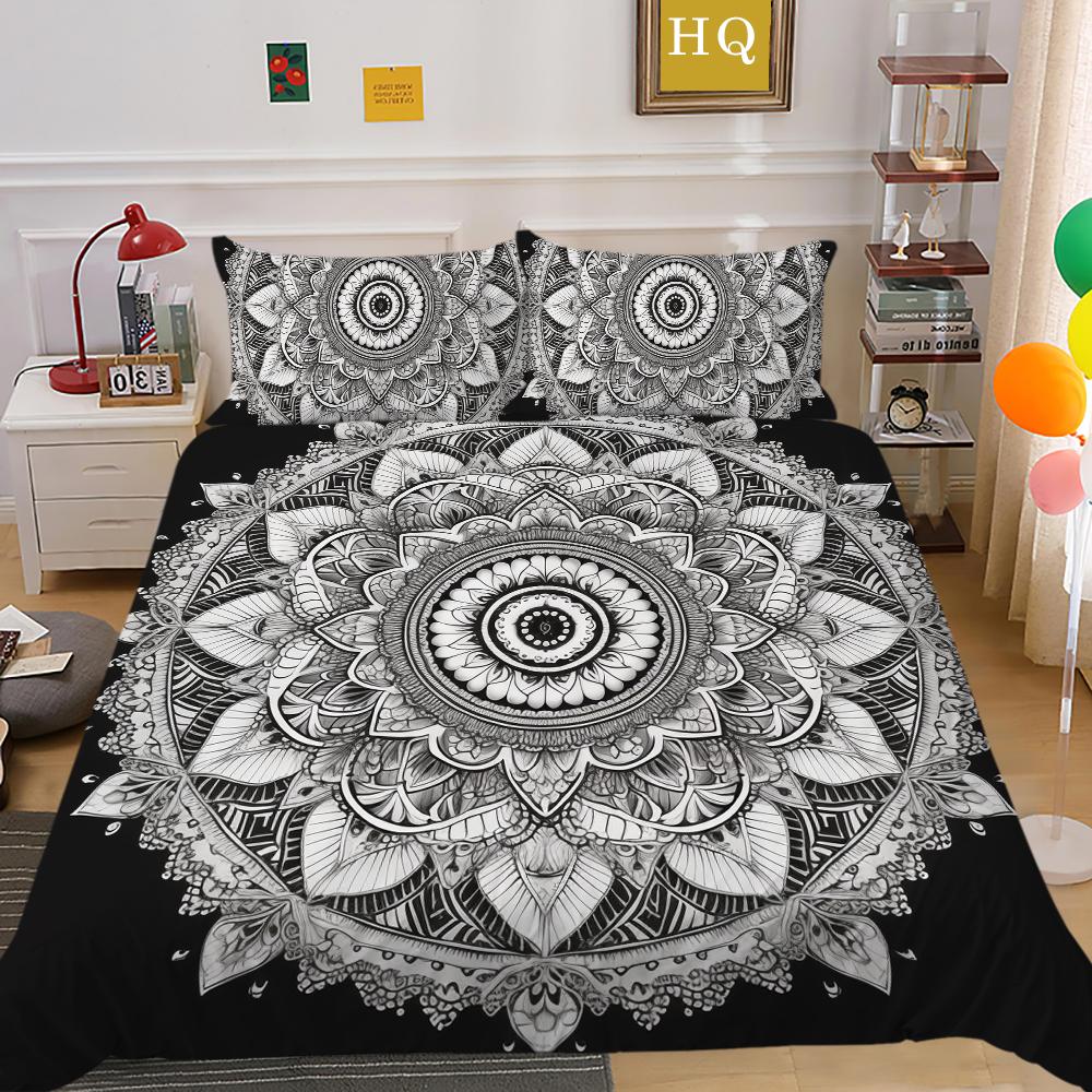 Așternut de pat de lux Costum Huse plapumă Textile pentru casă moale Față de pernă dimensiune king Femeie Decor dormitor din microfibră