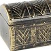 10Pcs Mini Pirate Treasure Chest Vintage Realistic Miniature Jewelry Treasure Box Toy Model Theme Party Decoration Kids Gift