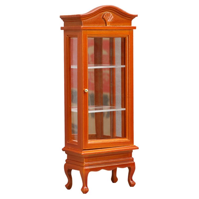 

1:12 кукольных домиков имитация деревянного шкафа витрина модель кукольного домика миниатюрный книжный шкаф мебель декор кукольный домик игрушка