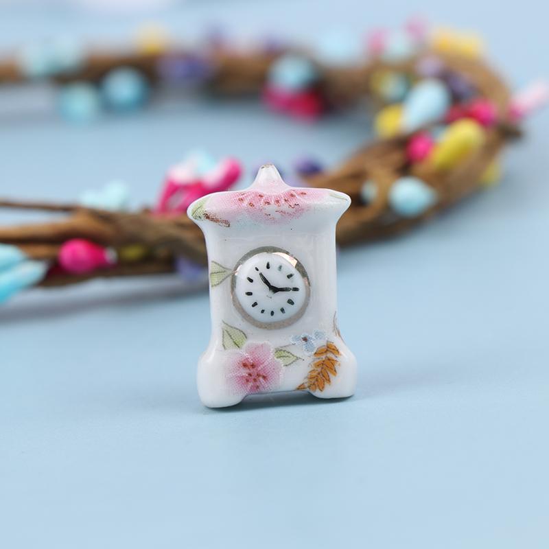 3Pcs/Set 1/12 Miniature Accessories Mini Clock Model Toys For Doll House Decor