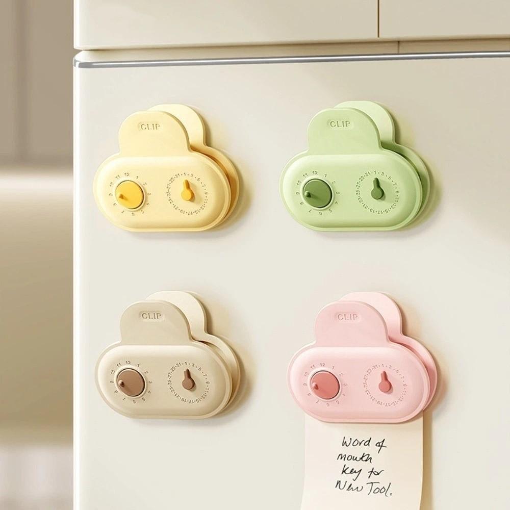 Moistureproof Magnetic Sealing Clip Plastic Food Sealing Clip Snack Sealing Clip  Snack Storage