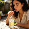 Stainless Steel Straw Reusable BPA-free Colorful Ice Flower Design Drinking Straw with Cleaning Brush
