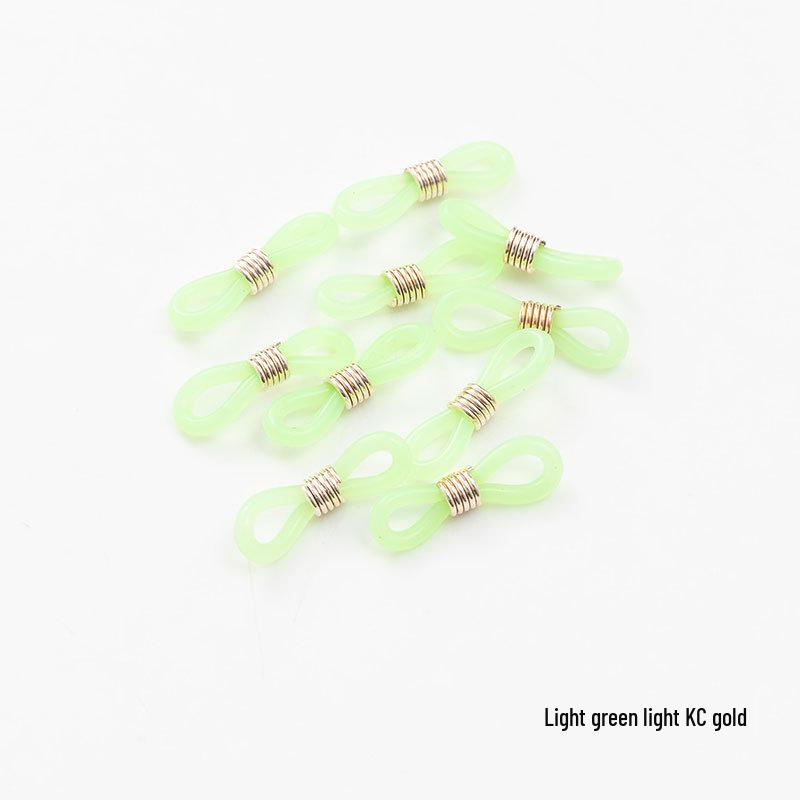 Lanț colorat din silicon pentru ochelari - Anti-alunecare, Anti-pierdere, Accesoriu pentru mască și ochelari cu cataramă de conectare