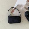 New Women Small Square Bag Baguette Nylon Handbag Korean Style Simple Candy Color Underarm Bag Guangzhou High Quality Bag