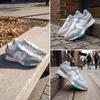 Niko x New Balance 327 Grigio Blu Sneakers Unisex Azzurro chiaro MS327RJ1