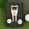 Green Fork Green Fork Marker Set Golf Cap Clip Golf Ball Marker Hat Clips  Golf Products