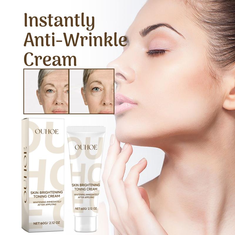 Face Whitening Cream Brightening Moisturizer Anti Blemish Pigmentation Reducing Fine Lines with Deep Hydration for Women
