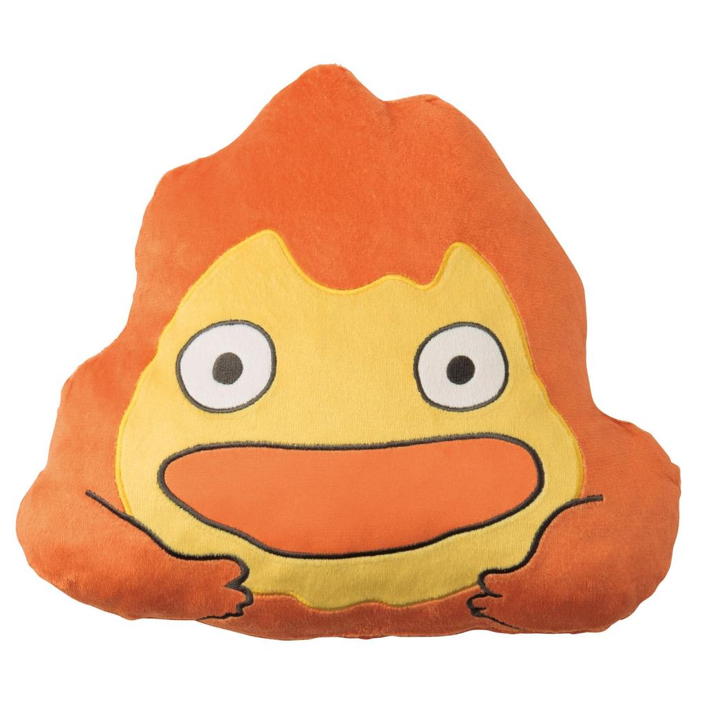 Marushin Cushion Ghibli Moving Castle x W35cm Calcifer Memory Foam 1145007400 Howl's H30.5