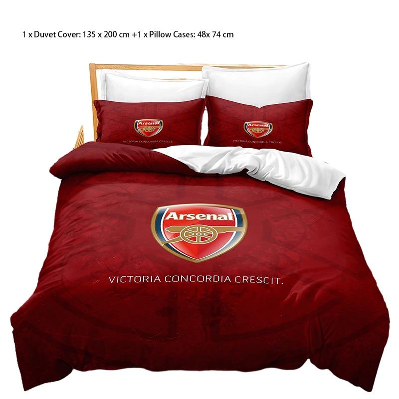 Luxury 3d Digital Print Bedding Set For Football Fans Wholesale Bedding Set For Football Enthusiasts