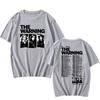 La T-shirt a maniche corte Warning World Tour 2026 100% Cotone Ampia T-shirt da Uomo Unisex Streetwear Casual Girocollo T-shirt da Uomo T-shirt Band Estiva