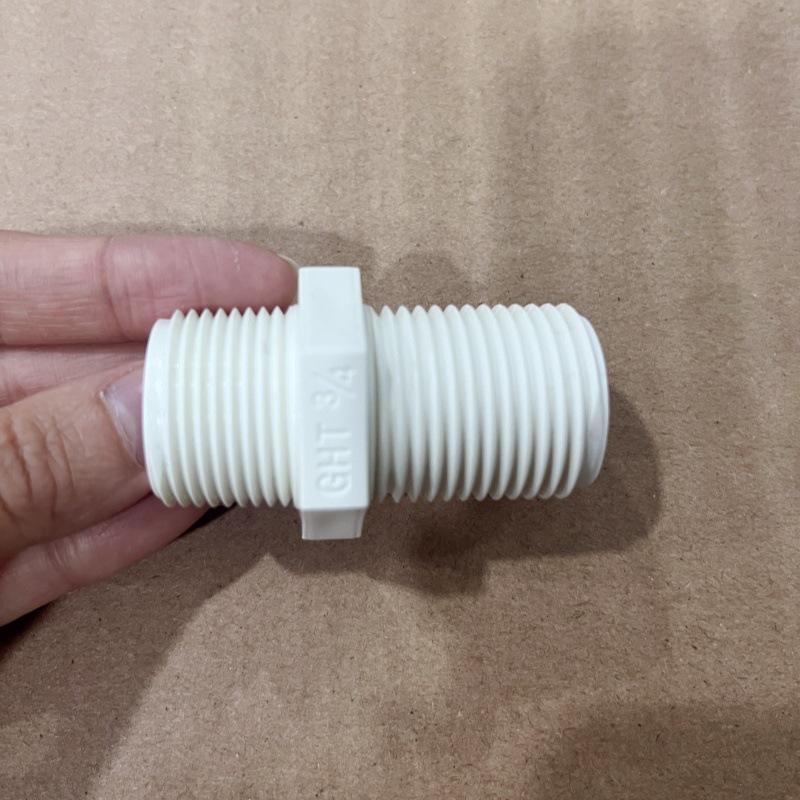 3/4NPT×3/4GHT  Male Thread Reducer Joint Bushing Connector Garden Irrigation Water Pipe Fittings Aquarium Tank Nipple Joint