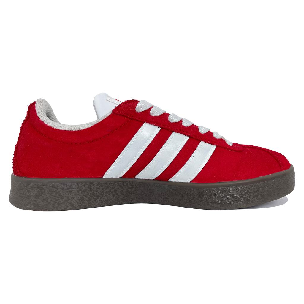 Adidas Flame White Light Non slip Lightweight Low top Skateboard Shoes Unisex Red White HQ1802(Team847-)