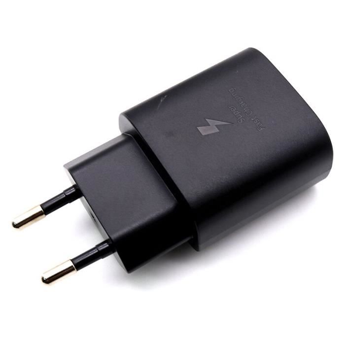 Chargeur De Téléphone Portable Galaxy A51, 25W USB PD Adaptatif, Charge Rapide, Original, Pour Galaxy A EU Charger Cable -HJ1415