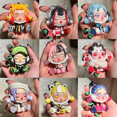 Night City Blind Box Nachtwacht Meditator Handgemaakte Ornamenten Kindergeschenk