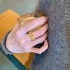 Vintage Medieval Zircon Iris Spirit Snake Ring Light Luxury Index Finger Ring Open Ring