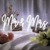 Mr&Mrs Neon Sigfor Wall, Bedroom, Dorm, Kids Room, Wedding Party Bar Signs for Wall Decoration Valentine's Day Gift