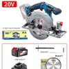 Dongcheng Cordless Electric Circular Saw CN Plug (adapter Included)
