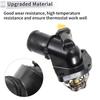 X Autohaux Engine Coolant Thermostat Housing Assembly for Peugeot 1007 2005-2017