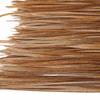 Mexican Straw Roof Thatch Artificial Palm Thatch Rolls Multifunction Synthetic Thatch Roofing for Outdoor Garden Ornament Accs