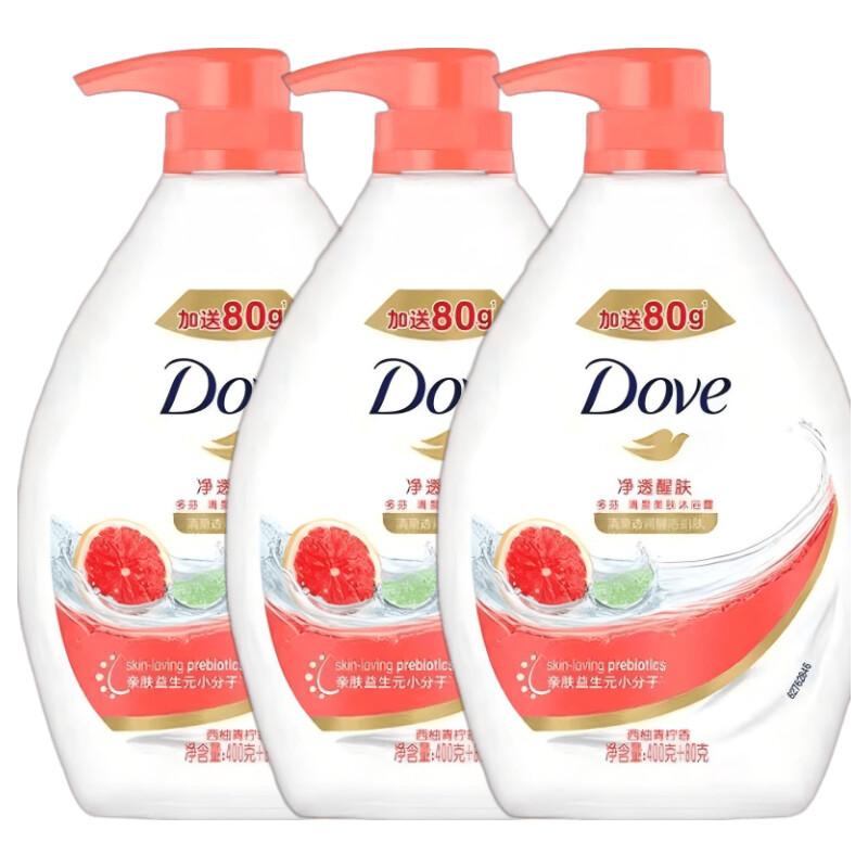 Dove Purifying & Deeply Moisturizing Oat Body Wash