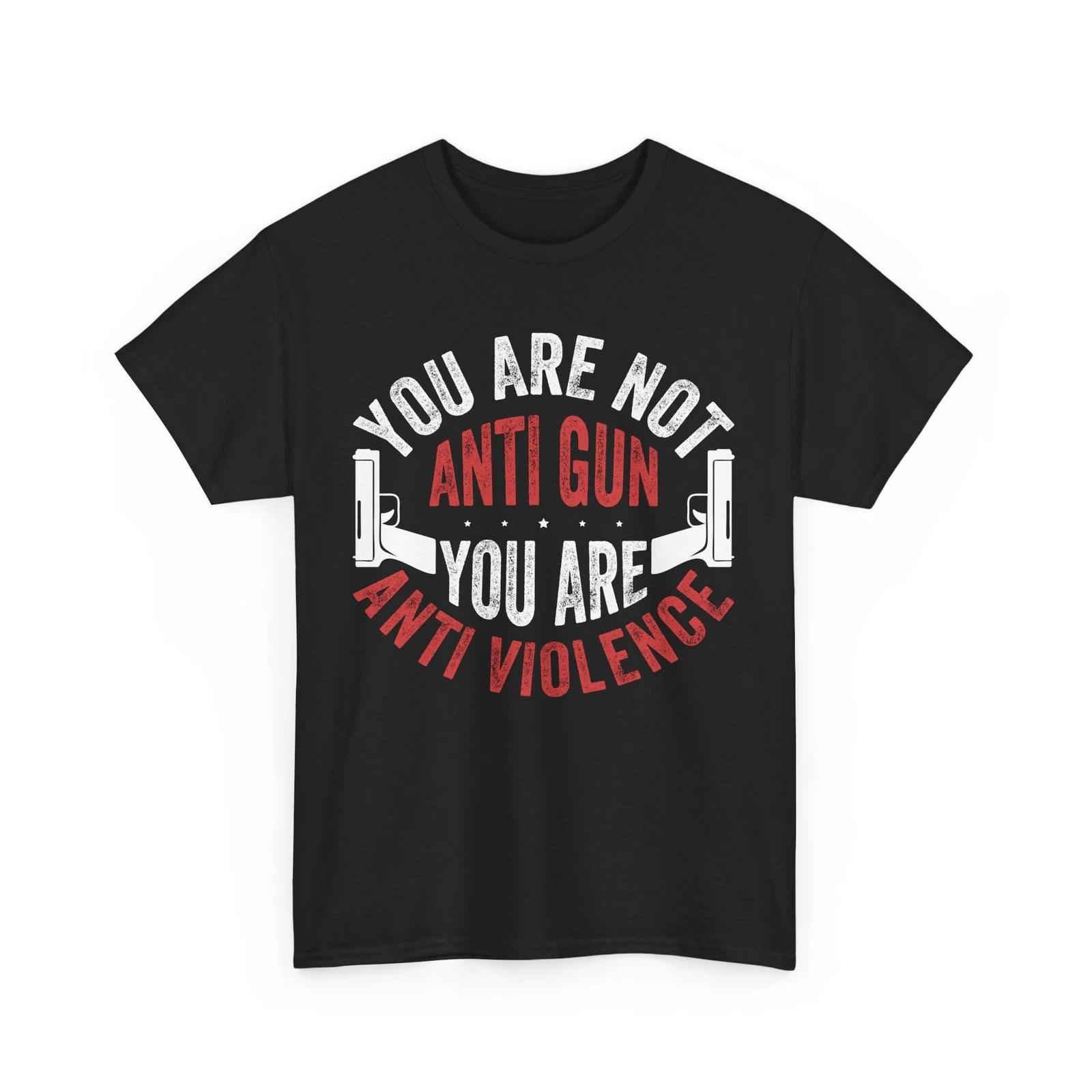 

USA Guns T-Shirt | American Firearms Rights Tee | Pro 2nd Amendment Shirt S
