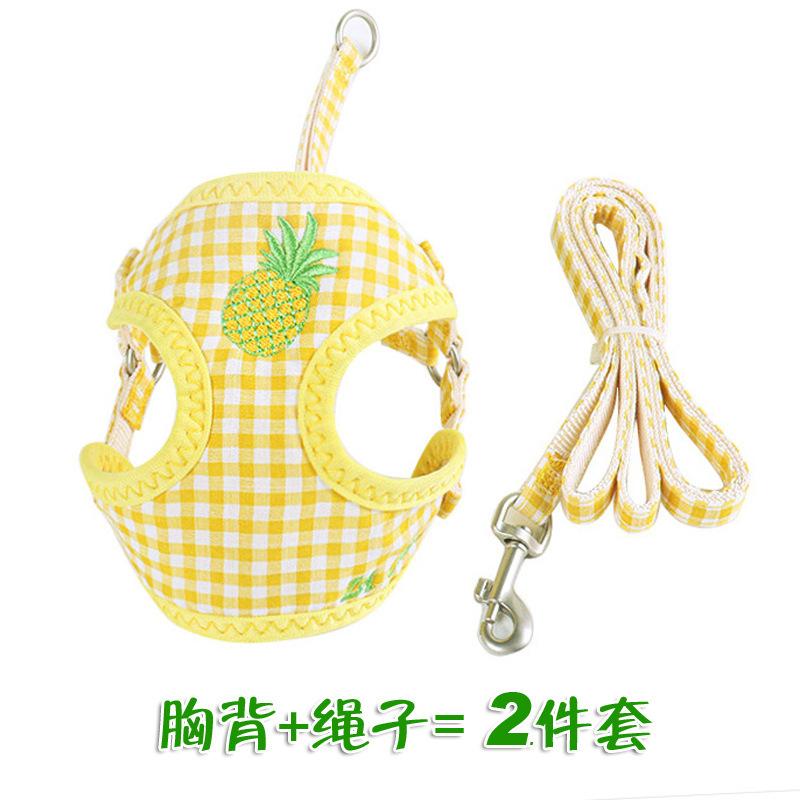 

Pet products cat dog leash vest chest strap small dog anti-break free S