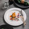 ZISIZ Rock Texture Western Dinner Plate