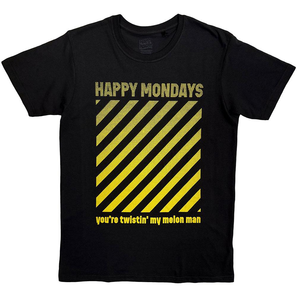 Happy Mondays Unisex Adult YouÂ´re TwistinÂ´ My Melon Man T-Shirt