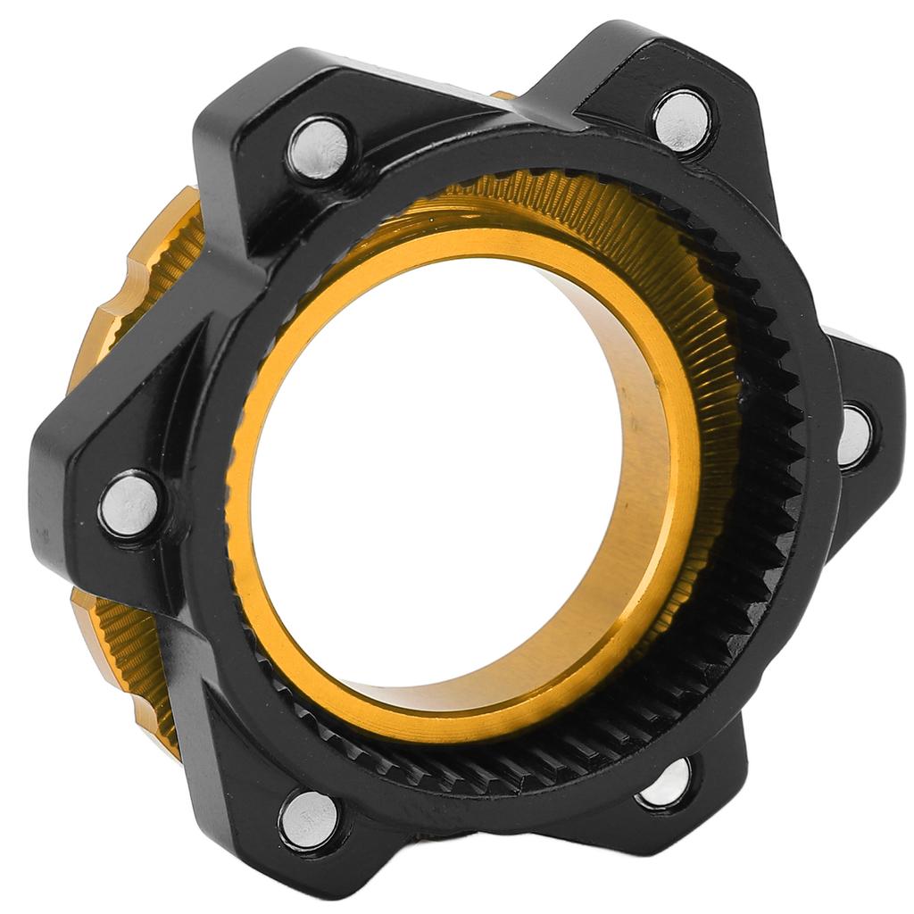 MEIJUN Centerlock auf 6-Loch-Befestigungsadapter Sicherungsring Aluminiumlegierung Achsnabenadapter für Steckachsennabe